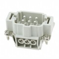 HE-006-M - INSERT MALE 6POS SCREW