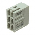 09140064701 - HAN LC MALE MODULE FOR 6 LC CONT
