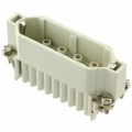 0936010101 - 25P + PE MALE INSERT 10A 250V/UL