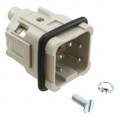 1-1103402-1 - INSERT MALE 4POS+1GND SCREW