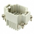 0936010094 - 24P + PE MALE INSERT 10A 250V/UL