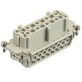 09330162711 - INSERT FEMALE 16POS+1GND SCREW
