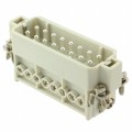 0936010147 - 16P + PE MALE INSERT 16A 250V/UL