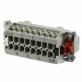 09340062601 - INSERT MALE 6+2POS+1GND SCREW