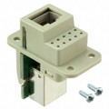 09120113111 - INSERT W/RJ45 FEMALE 8P8C+10P
