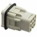 0936010079 - 7P + PE MALE INSERT 10A 250V, UL