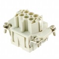 0936010203 - 6P + PE FEMALE INSERT 16A 500V/U