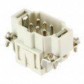 0936010205 - 6P + PE MALE INSERT 16A 500V/UL