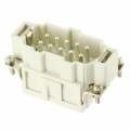 0936010229 - 10P + PE MALE INSERT 16A 500V/UL