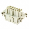 0936010227 - 10P + PE FEMALE INSERT 16A 500V/