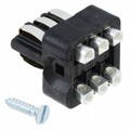 09700062812 - INSERT FEMALE 6POS SOLDER