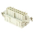 0936010255 - 16P + PE FEMALE INSERT 16A 500V/