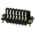 09700142810 - INSERT FEMALE 14POS SOLDER