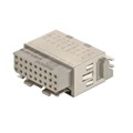 09140273122 - HAN SHIELDED MODULE 27PIN FEMALE