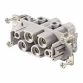 1023230000 - INSERT FEMALE 4+2POS+1GND SCREW