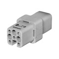C146 10B007 500 2 - INSERT FEMALE 7POS+1GND CRIMP