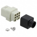 2-1103001-3 - INSERT FEMALE 7POS+1GND CRIMP