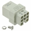 2-1103003-3 - INSERT FEMALE 7POS+1GND CRIMP