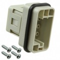 0936010446 - S-QD8/0 16A 500V SP+PE MALE INSE