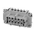 C14610B01050010 - INSERT FEMALE 10POS+1GND CRIMP