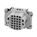 C146 10B024 000 9 - INSERT FEMALE 24POS+1GND CRIMP