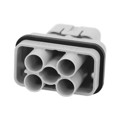 C146 10A006 500 12 - INSERT MALE 4+2POS+1GND CRIMP