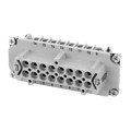 C14610B0061023 - INSERT FEMALE 6+2POS+1GND SCREW