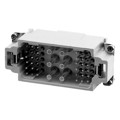 C146 10A042 500 13 - INSERT MALE 6+36POS+1GND CRIMP
