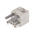 09120042716 - INSERT FEMALE 4POS+2 FIBER CRIMP