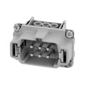 C146 10A006 810 1 - INSERT MALE 6POS+1GND SCREW