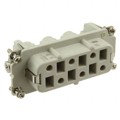 1-1104207-1 - INSERT FEMALE 6POS+1GND SCREW