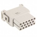1103279-1 - MODULE FEMALE 17POS CRIMP