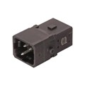 09100022605 - 1A 2+PE MALE SCREW INSERT FOR LO