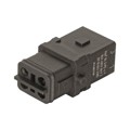 09100033305 - 1A 3+PE FEMALE CRIMP INSERT FOR