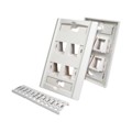 NFP-3048 - KEYSTONE WALL PLATE W/ ICON SLOT