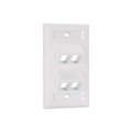 NK4VSFEI - FACEPLATE 4PORT VERTICAL