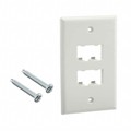 CFPL4EIY - SINGLE GANG, VERTICAL FACEPLATE