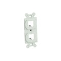 CF1062WHY - FRAME, TYPE 106, 2 PORT, WHITE