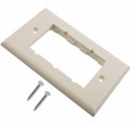CBIW - FACEPLATE SINGLE GANG WHITE