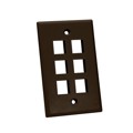 NFP-1063 - KEYSTONE WALL PLATE SINGLEGANG