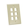 NFP-1067 - KEYSTONE WALL PLATE SINGLEGANG
