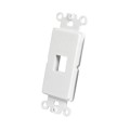 NFP-4108 - DECOR KEYSTONE WALL PLATE SINGLE