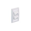 CFPSE4WHY - FACEPLATE, 4 PORT, EXECUTIVE, SL