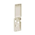 CFPTR4IW - FACEPLATE, 4 PORT, TAMPER RESIST