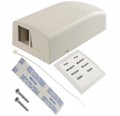NK2BXIW-A - MOD BOX SMD 2PORT WHITE