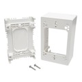 N080-SMB1-WH - SINGLE-GANG SURFACE-MOUNT JUNCTI