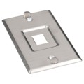 KWPY - WALL PLATE STAINLESS STEEL