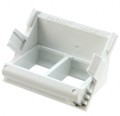 NKHS2WH-X - MOD INSERT 1/2SIZE 2PORT WHITE