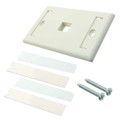 NK1FIWY - FACEPLATE SNGL GANG 1PORT WHITE