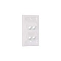 NK4VSFIW - FACEPLATE 4PORT VERTICAL
